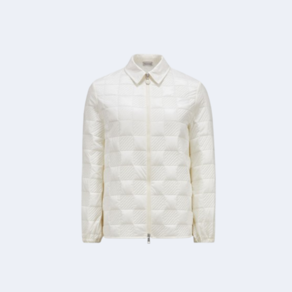 Veste-chemise zippée matelassée MONCLER