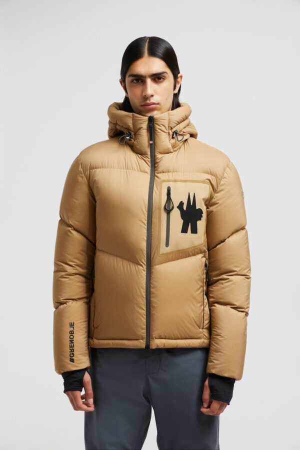 Doudoune beige "MANDRES" MONCLER – Image 2