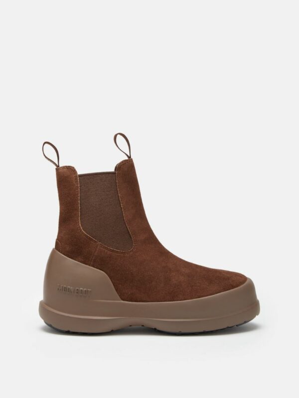 Bottes "LUNA CHELSEA" daim marron MOON BOOT