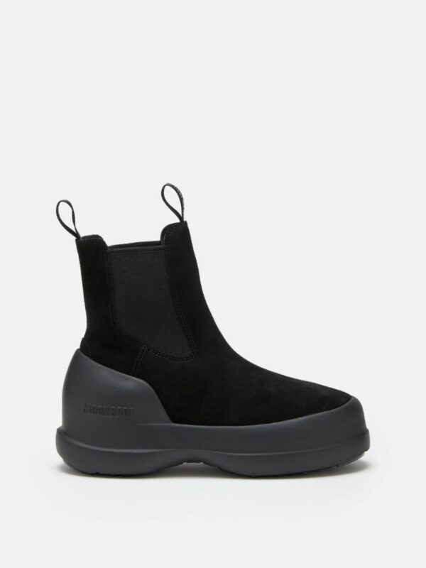 Bottes "LUNA CHELSEA" daim noir MOON BOOT