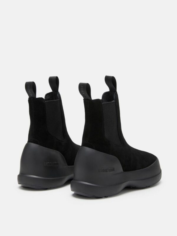 Bottes "LUNA CHELSEA" daim noir MOON BOOT – Image 2