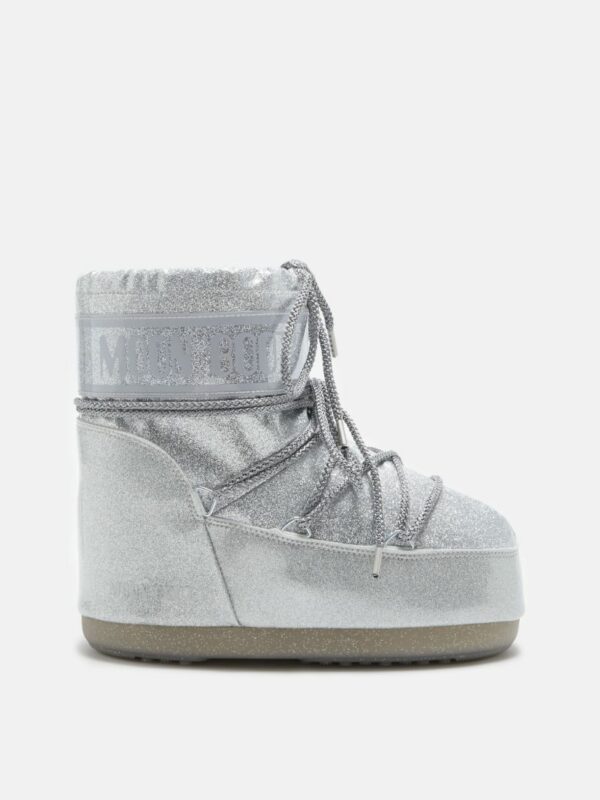 Bottes "ICON GLITTER LOW" Silver MOON BOOT