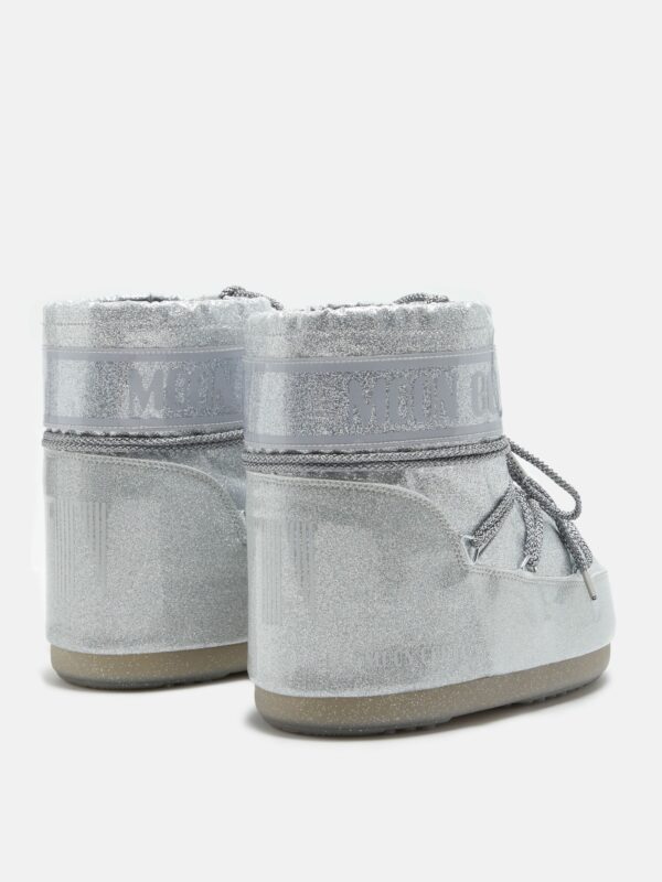 Bottes "ICON GLITTER LOW" Silver MOON BOOT – Image 2