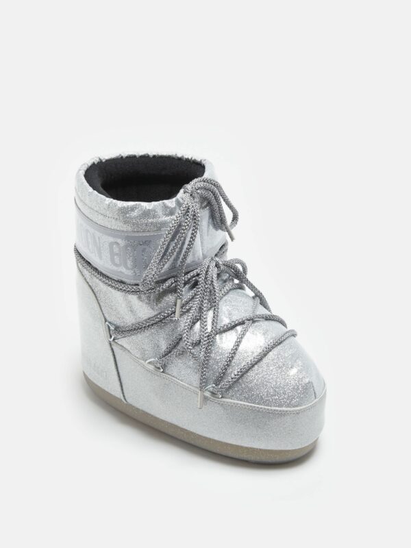 Bottes "ICON GLITTER LOW" Silver MOON BOOT – Image 3