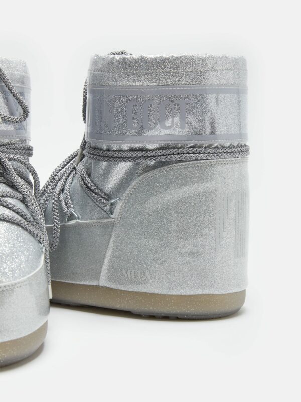Bottes "ICON GLITTER LOW" Silver MOON BOOT – Image 4