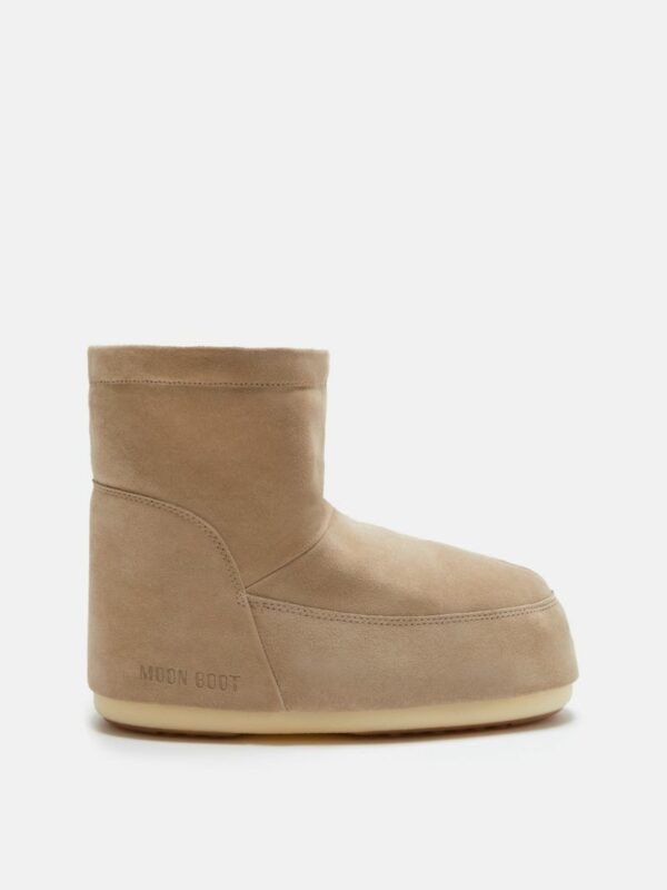 Bottes "ICON LOW" suède Sable MOON BOOT