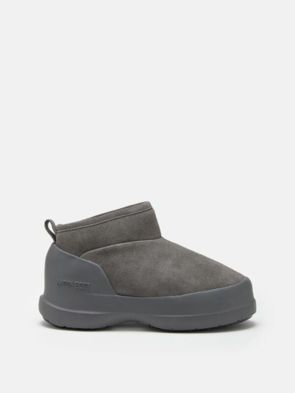 Bottes "LUNA LOW" daim gris MOON BOOT