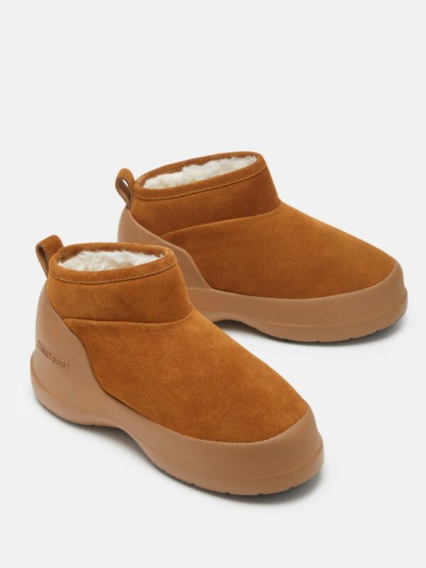 Bottes "LUNA LOW" daim cognac MOON BOOT – Image 3
