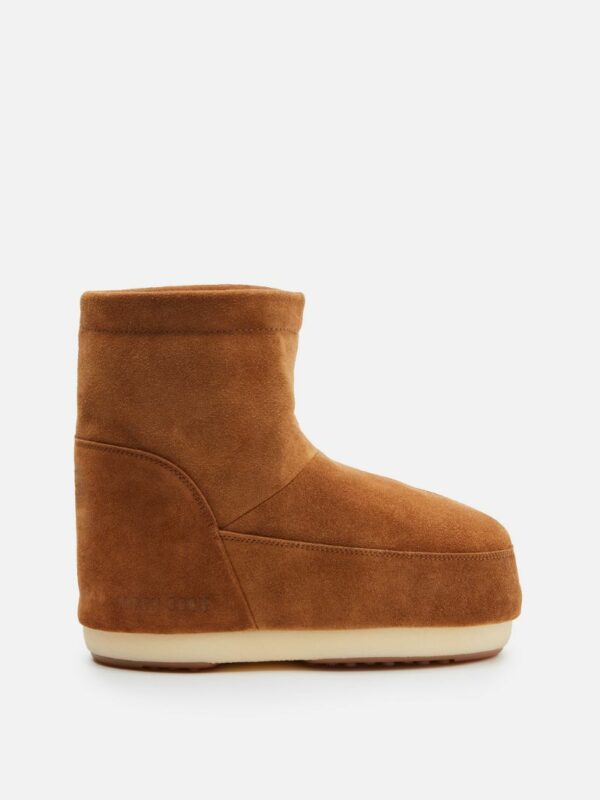 Bottes "ICON LOW" suède Cognac MOON BOOT
