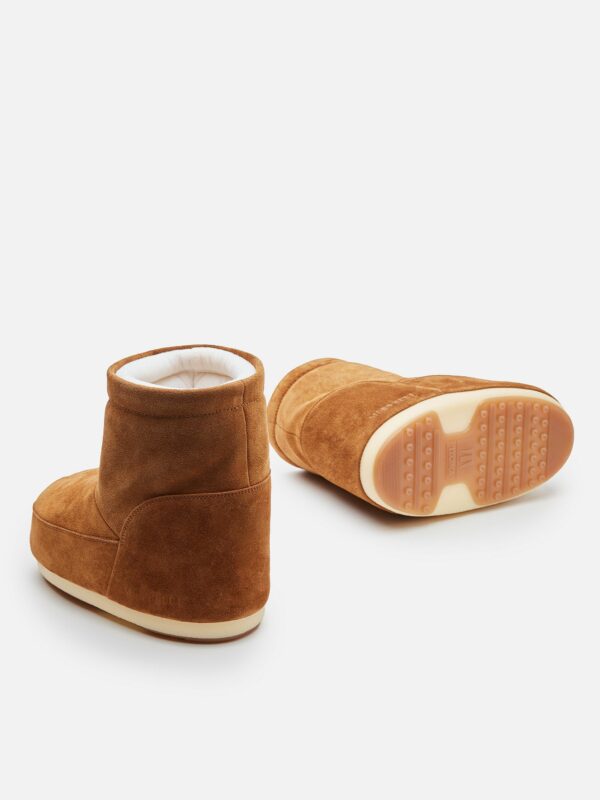 Bottes "ICON LOW" suède Cognac MOON BOOT – Image 3