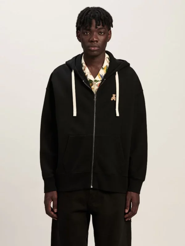 Hoodie Zippé "BEAR IN MIND" PALM ANGELS – Image 2
