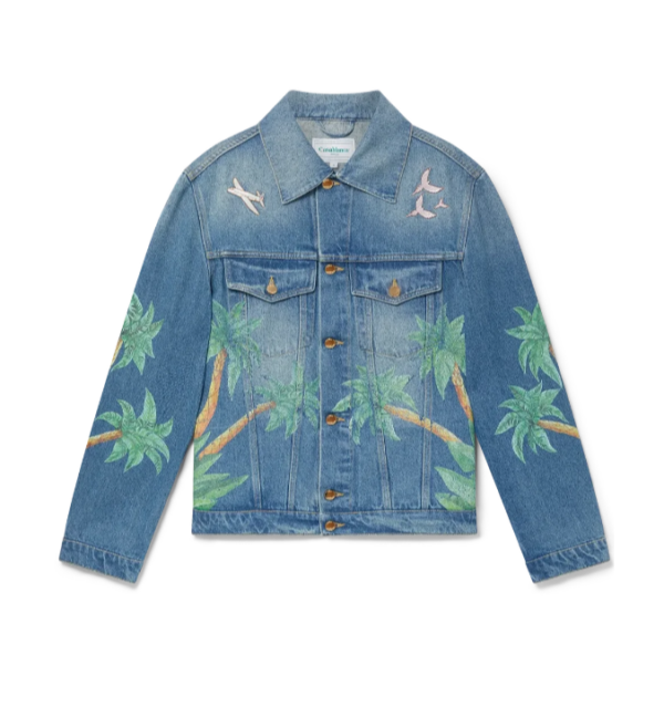 Veste en Jeans "TENNIS CLUB" CASABLANCA
