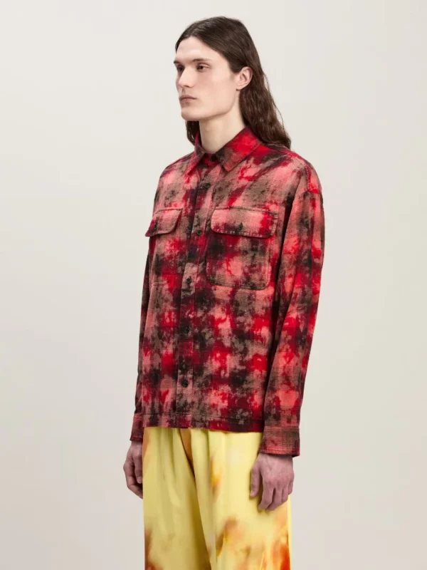 Chemise à carreaux PALM ANGELS – Image 2