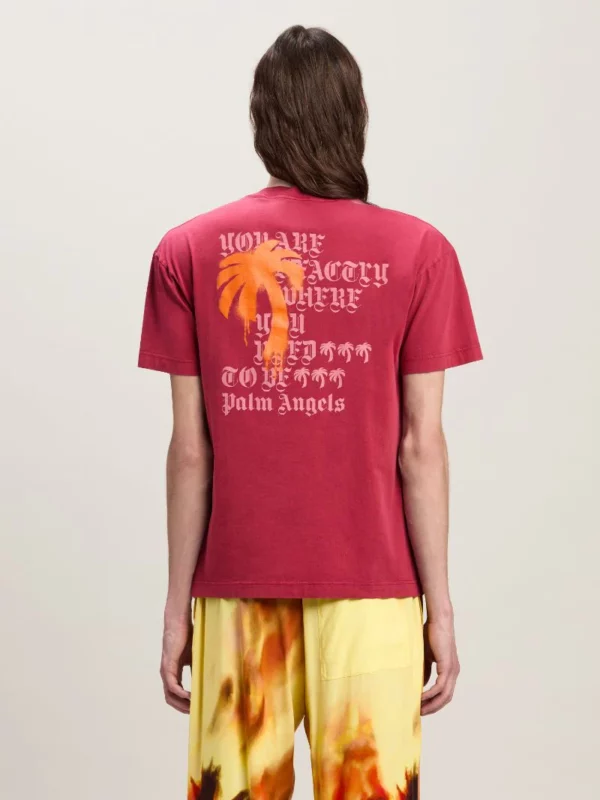 Tee-shirt à logo PALM ANGELS – Image 4