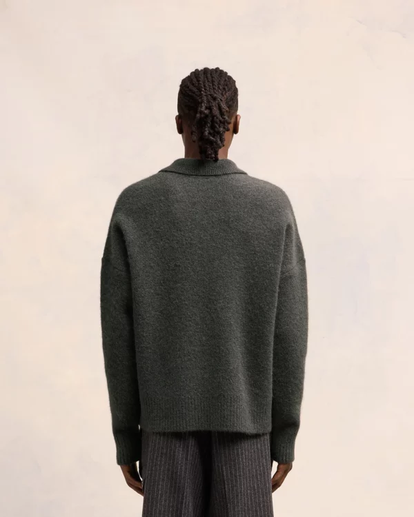 Pull col polo "AMI DE COEUR" AMI PARIS – Image 3