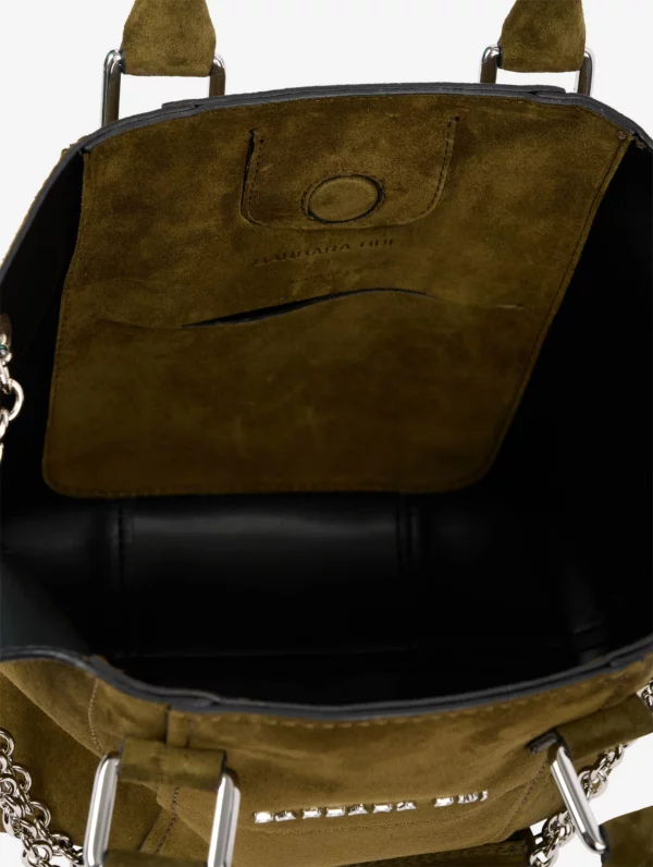 Sac "LITTLE CHAMALLOW" daim olive BARBARA BUI – Image 5