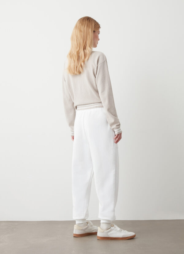 Pantalon jogging blanc COLMAR – Image 4