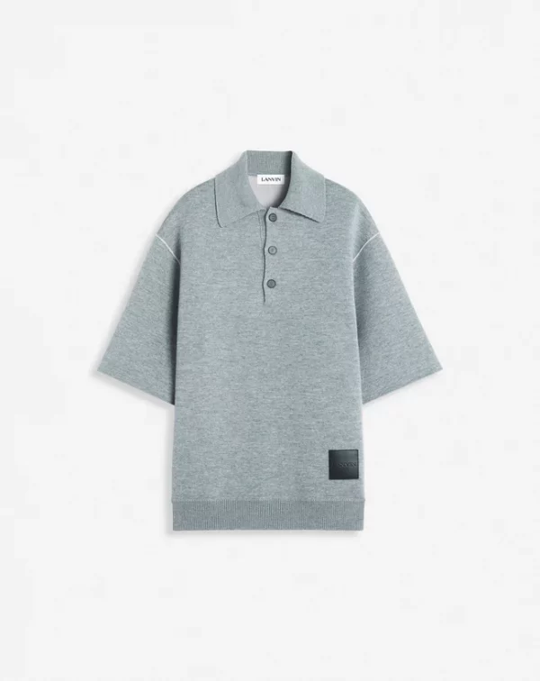 Polo ample en laine LANVIN