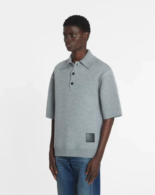 Polo ample en laine LANVIN – Image 2