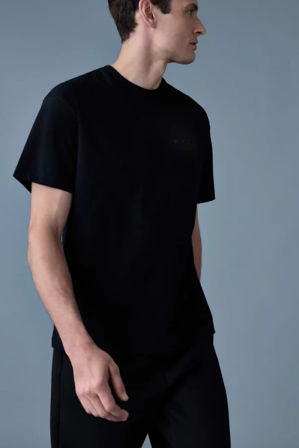 Tee-shirt noir "TEE-R" MACKAGE – Image 2