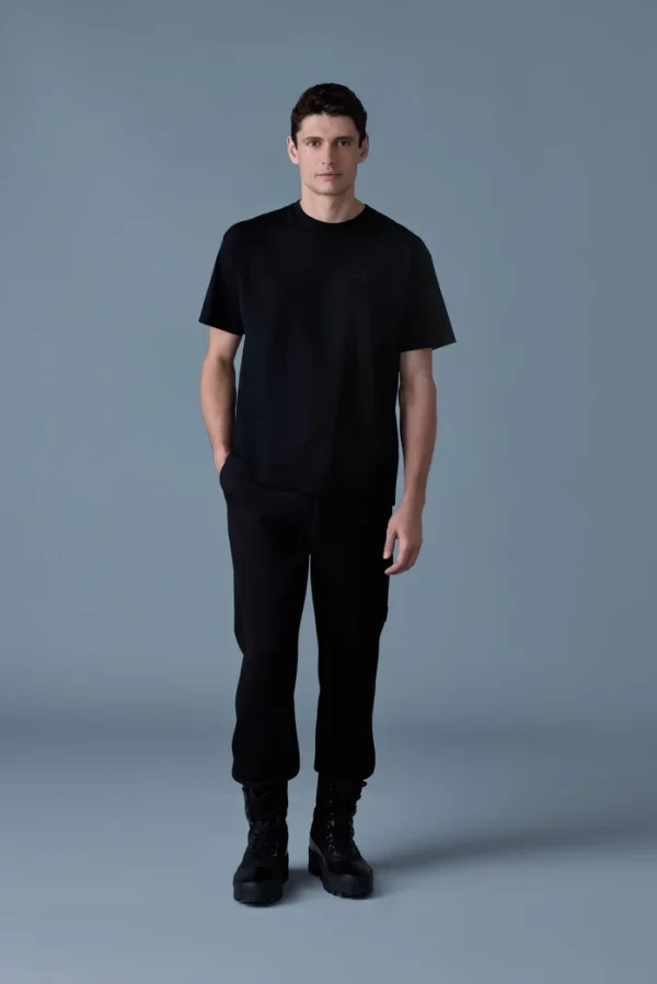 Tee-shirt noir "TEE-R" MACKAGE – Image 3