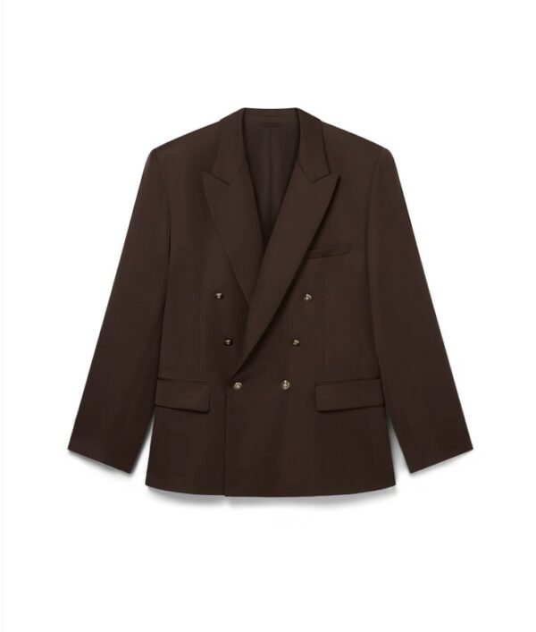 Veste croisée en laine CASABLANCA