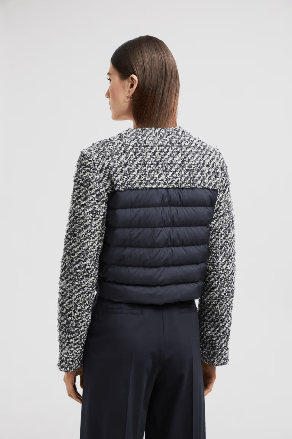 Doudoune courte en tweed "DAUPHIN" MONCLER – Image 4