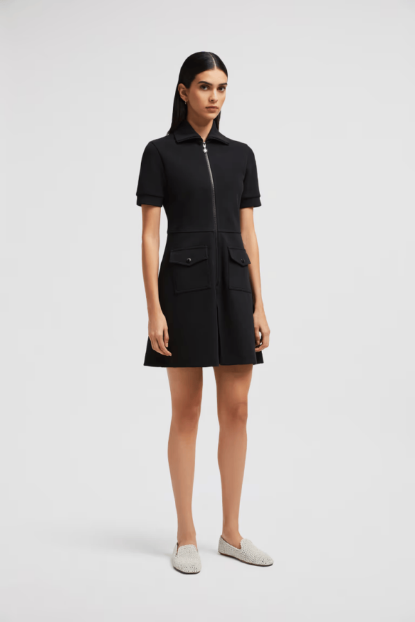 Robe polo semi-zippée MONCLER – Image 2