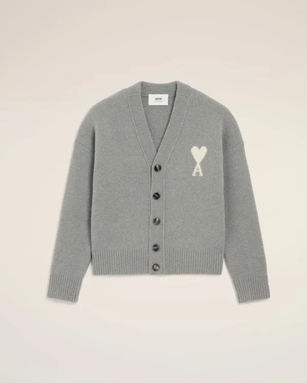 Cardigan "AMI DE COEUR" AMI PARIS
