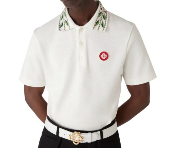 Polo "PIQUÉ DE LAURIER" CASABLANCA – Image 2