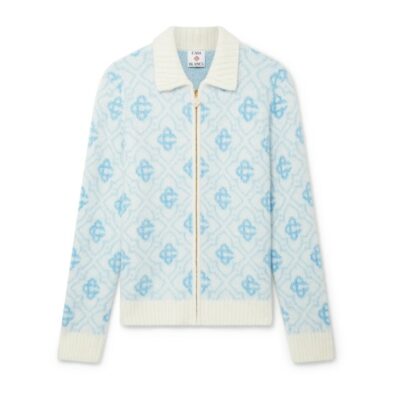 Pull zippé "MONOGRAMME" CASABLANCA