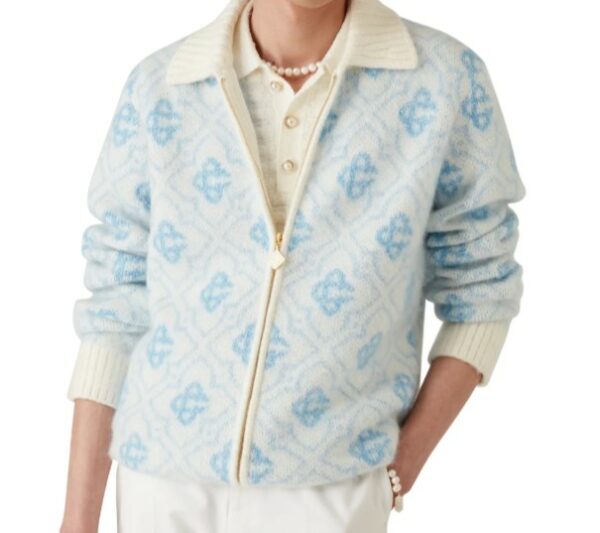 Pull zippé "MONOGRAMME" CASABLANCA – Image 2