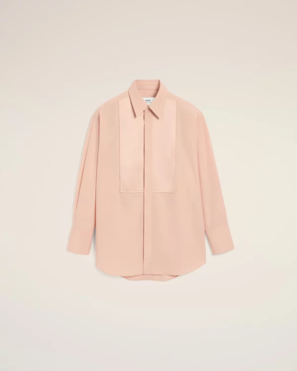 Chemise rose oversize AMI PARIS