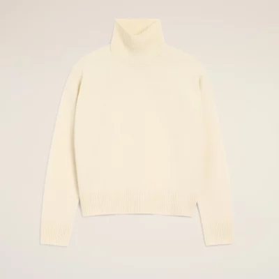 Pull col cheminée "AMI DE COEUR" AMI PARIS