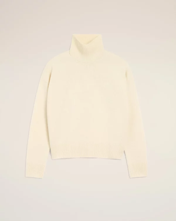 Pull col cheminée "AMI DE COEUR" AMI PARIS