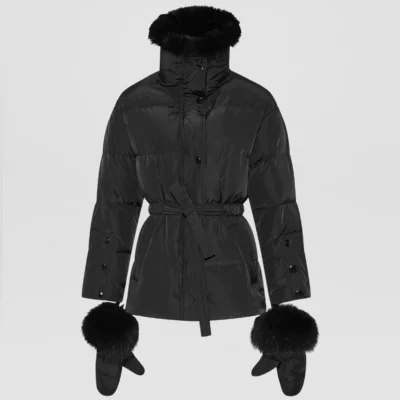 Doudoune noire YVES SALOMON