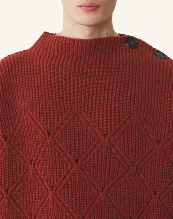 Pull en laine losange LANVIN – Image 4