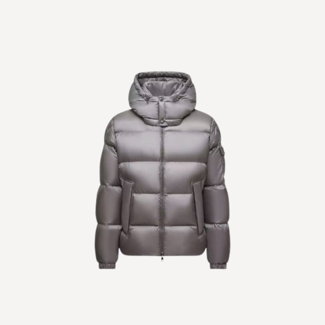 Doudoune "COUYERE" grise MONCLER