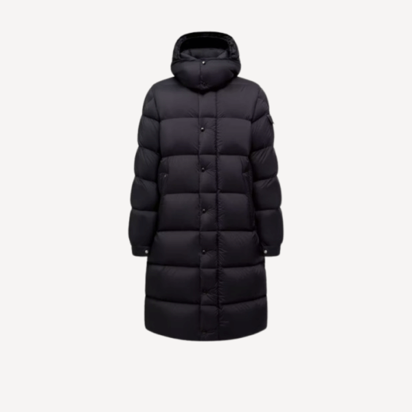 Doudoune longue noire "HANOVERIAN" MONCLER