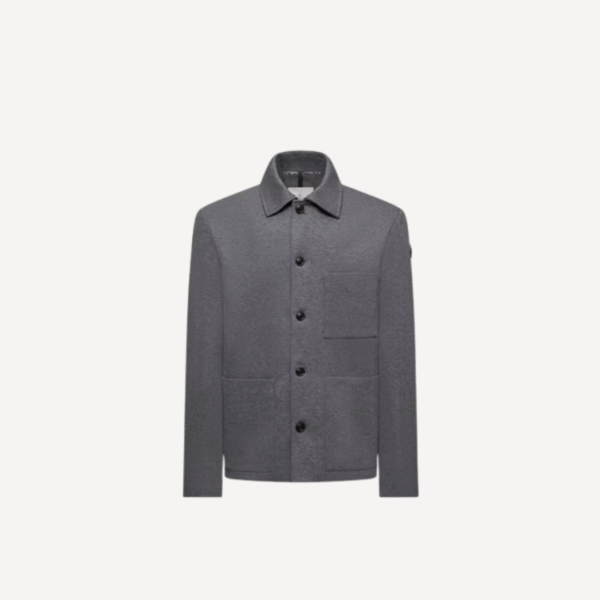 Veste-chemise "CABALIAN" grise MONCLER