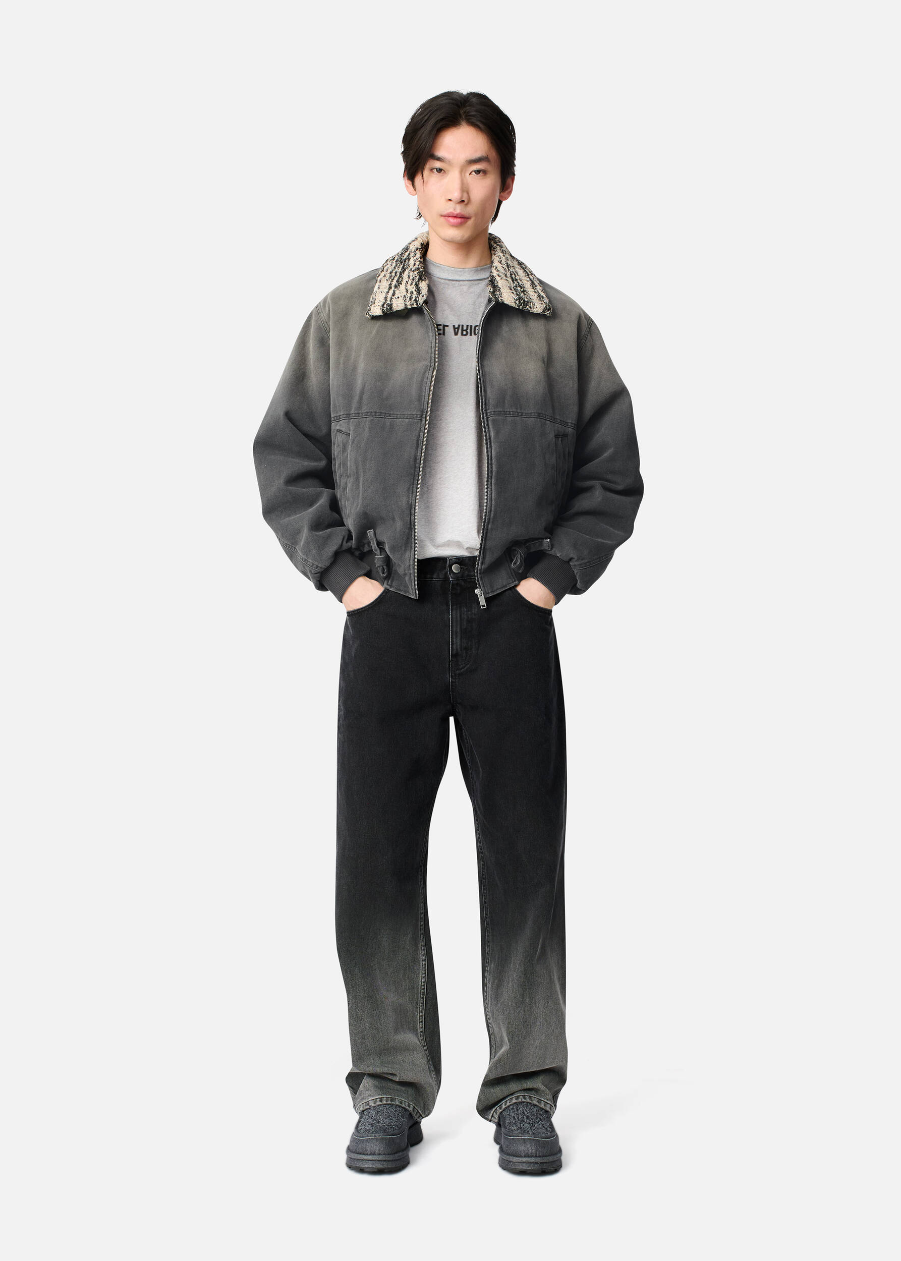 Jean "ZINE FADED" dark grey AXEL ARIGATO – Image 4