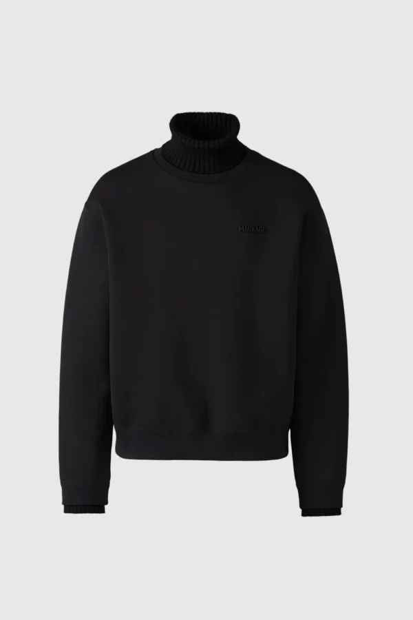 Sweat "LEGEND" noir MACKAGE