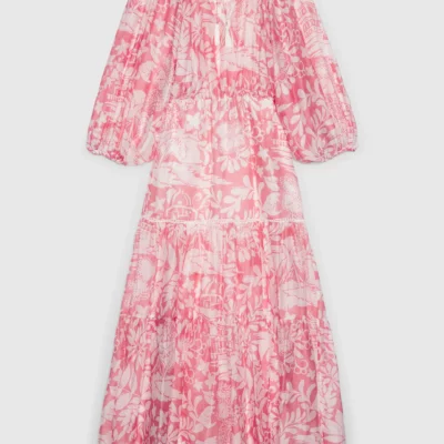 Robe longue en mousseline ERMANNO FIRENZE