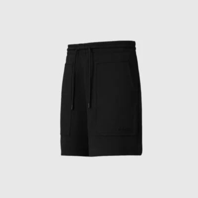Short en jersey noir "ELWOOD-R" MACKAGE