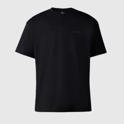 Tee-shirt à manches courtes noir MACKAGE