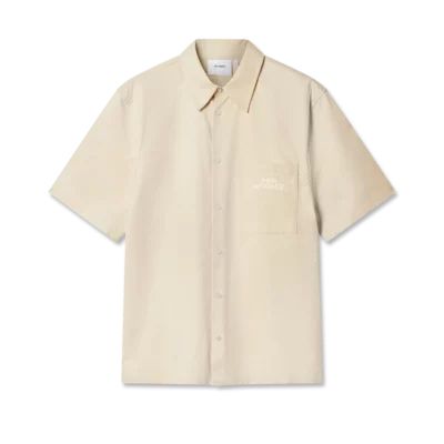 Chemise beige manches courtes "DREW" AXEL ARIGATO