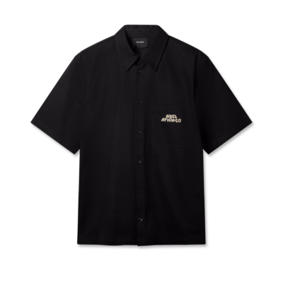 Chemise noire manches courtes "DREW" AXEL ARIGATO