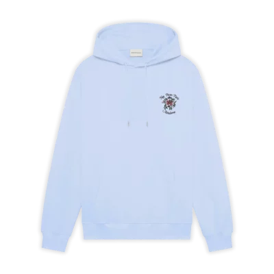 Hoodie rose slogan DRÔLE DE MONSIEUR