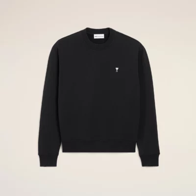 Sweatshirt noir AMI PARIS