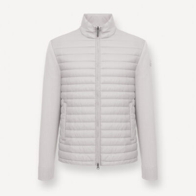 Veste en bi matière beige COLMAR